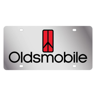 Eurosport Daytona® - GM License Plate with Oldsmobile Logo and Rocket Emblem