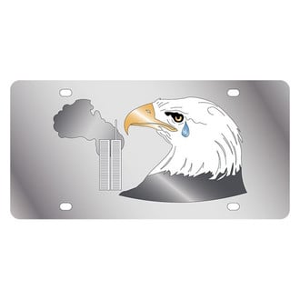 Eurosport Daytona® - LSN License Plate with American Eagle and Twin Towers Logo