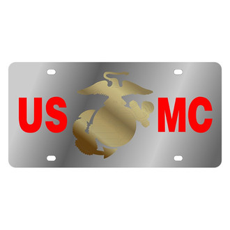 Eurosport Daytona® - LSN License Plate with Military Logo and Emblem