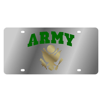 Eurosport Daytona® - LSN License Plate with Military Arched Logo