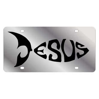 Eurosport Daytona® - LSN License Plate with Jesus-Fish Logo