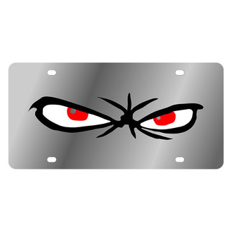 Eurosport Daytona® - LSN License Plate with Scary Eyes Logo