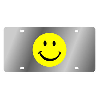 Eurosport Daytona® - LSN License Plate with Smiley Face Logo