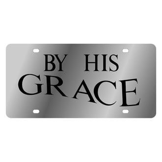 Eurosport Daytona® - LSN License Plate with By His Grace Logo