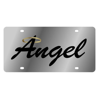 Eurosport Daytona® - LSN License Plate with Angel with Halo Logo