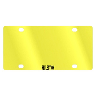 Eurosport Daytona® - EDI Mirror Yellow Blank Plate