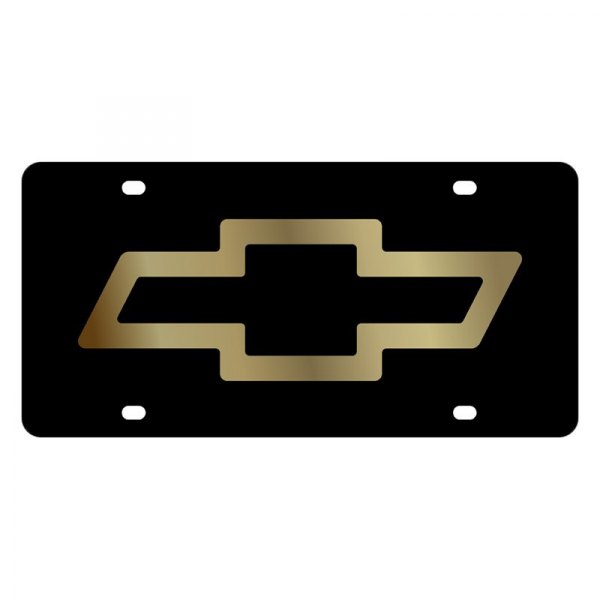 Eurosport Daytona® - GM Lazertag License Plate with Chevrolet Emblem