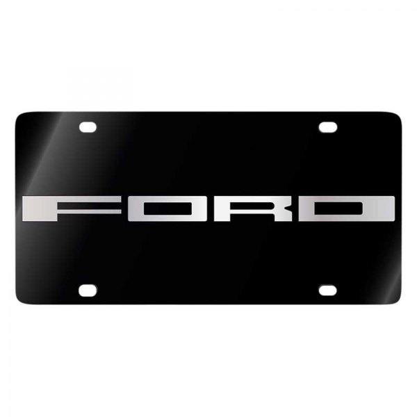 Eurosport Daytona® - Ford Motor Company Lazertag License Plate with Ford Logo