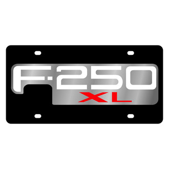 Eurosport Daytona® - Ford Motor Company License Plate with Style 2 F-250 XLT Logo