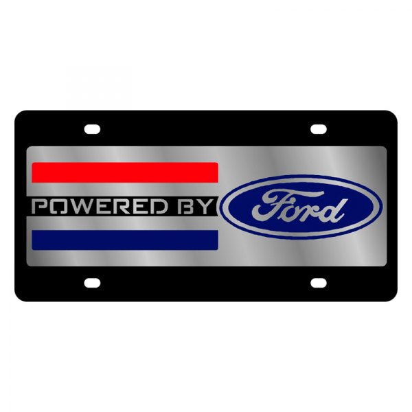 Eurosport Daytona® - Ford Motor Company Lazertag License Plate with Style 2 Powered by Ford Logo