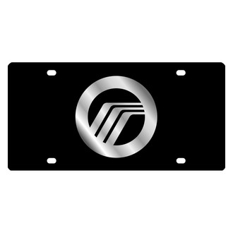 Eurosport Daytona® - Ford Motor Company Lazertag Black License Plate with Silver Mercury Emblem