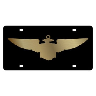 Eurosport Daytona® - LSN License Plate with Navy Wings Logo
