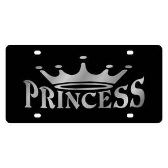 Eurosport Daytona® - LSN License Plate with Princess With Crown Logo