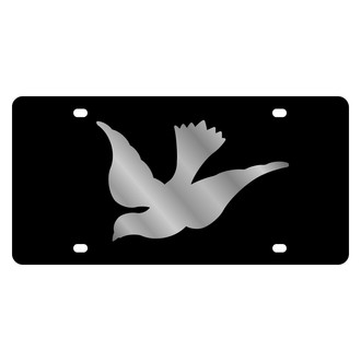 Eurosport Daytona® - LSN Lazertag Black License Plate with Dove Logo