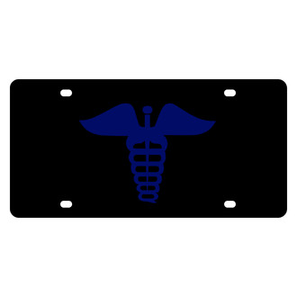 Eurosport Daytona® - LSN License Plate with Medical Caducius Logo