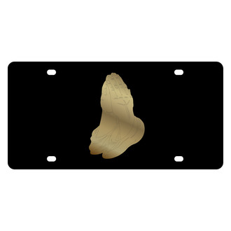 Eurosport Daytona® - LSN License Plate with Praying Hands Logo