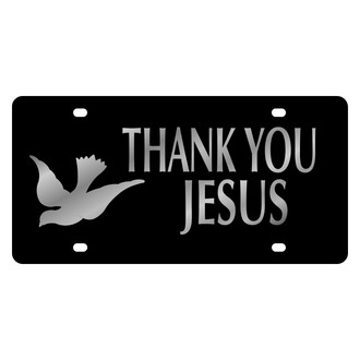 Eurosport Daytona® - LSN License Plate with Thank You Jesus Logo