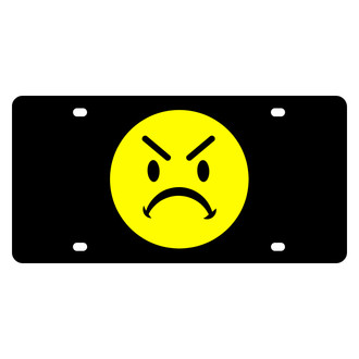 Eurosport Daytona® - LSN License Plate with Mean Face Logo