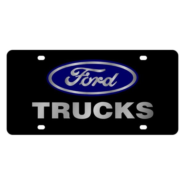 Eurosport Daytona® - Ford Motor Company License Plate with Trucks Logo and Ford Emblem
