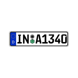 Eurosport Daytona® - Authentic EEC Europlate™ License Plate