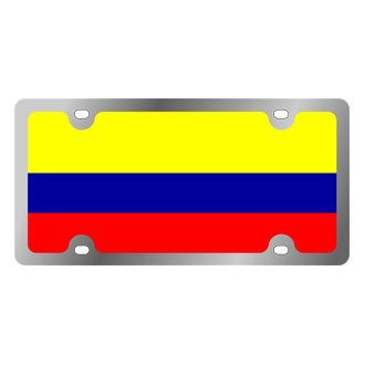 Eurosport Daytona® - International Flag License Plate with Colombia Logo