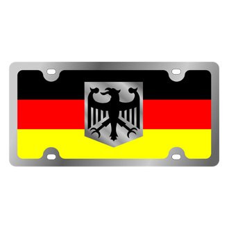 Eurosport Daytona® - International Flag License Plate with Germany Logo