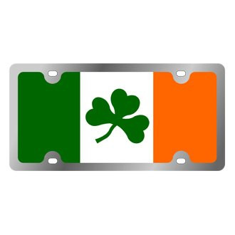 Eurosport Daytona® - International Flag License Plate with Ireland Logo
