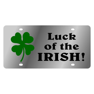 Eurosport Daytona® - LSN License Plate with Luck of the Irish Logo