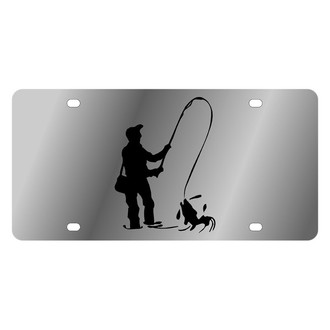 Eurosport Daytona® - LSN License Plate with Fisherman Logo