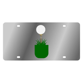 Eurosport Daytona® - LSN License Plate with Golf Tee & Ball Logo
