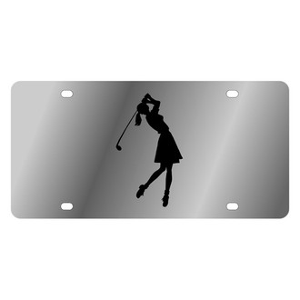 Eurosport Daytona® - LSN License Plate with Golf Woman Logo
