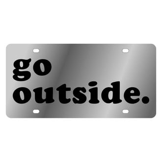 Eurosport Daytona® - LSN License Plate with Go outside Logo