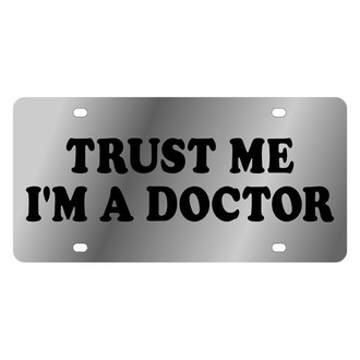 Eurosport Daytona® - LSN License Plate with Trust Me I'm A Doctor Logo