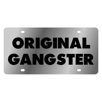 Eurosport Daytona® - LSN License Plate with Original Gangster Logo