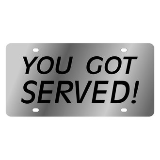 Eurosport Daytona® - LSN License Plate with You Got Served! Logo
