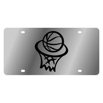 Eurosport Daytona® - LSN License Plate with Basketball Hoop Logo