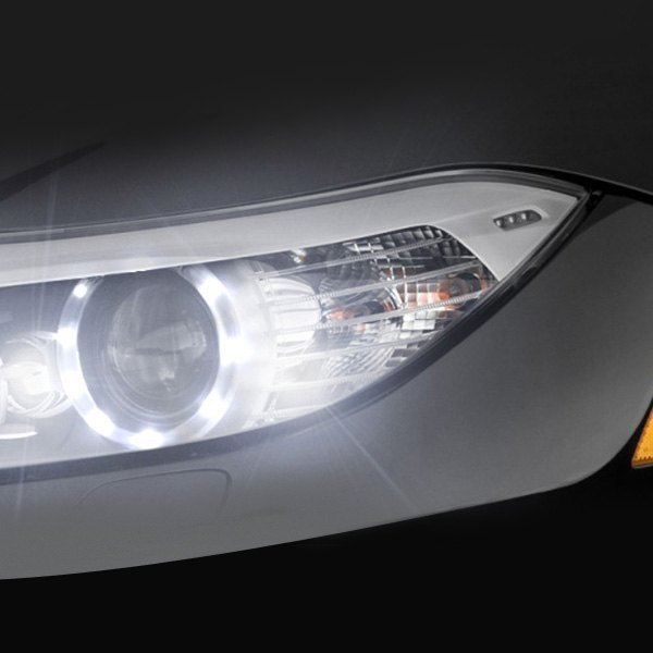 EVO Lighting® - 4.72" White LED Halo Kit for Headlights