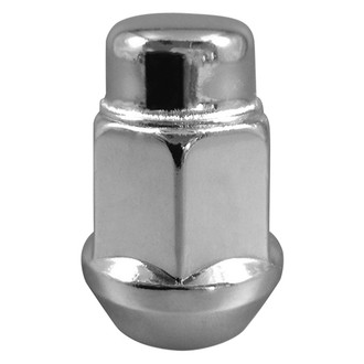 Excalibur® - 1-Pc EC Class Chrome Cone Seat Acorn Bulge Closed End Lug Nut
