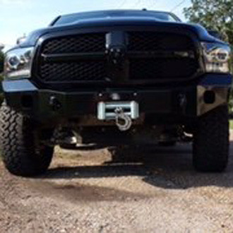 Expedition One® - RangeMax Full Width Raw Front Winch HD Bumper