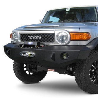 Expedition One® - Trail Series Full Width Black Powder Coated Front Winch HD Bumper