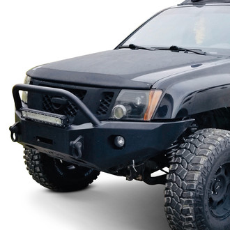 Expedition One® - Trail Series Full Width Black Powder Coated Front Winch HD Bumper