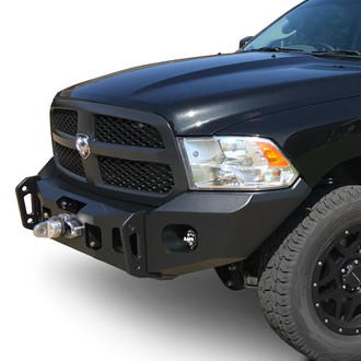 Expedition One® - RangeMax Ultra Full Width Black Powder Coated Front Winch HD Bumper