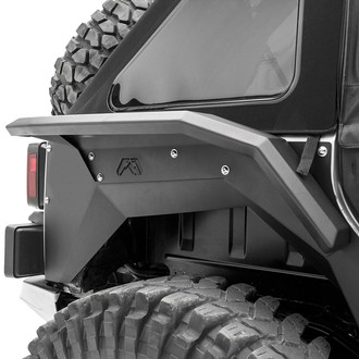 Fab Fours® - Black Rear Fender Flares