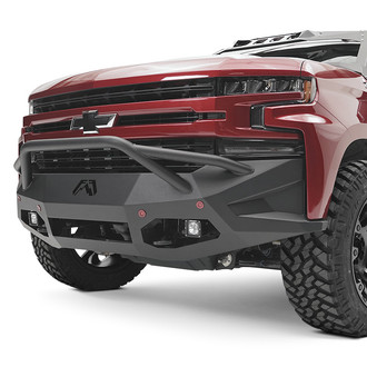 Fab Fours® - Vengeance Full Width Front HD Bumper with Pre-Runner Guard