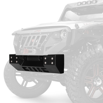 Fab Fours® - Grumper Black Powder Coated Crash Bar Cover