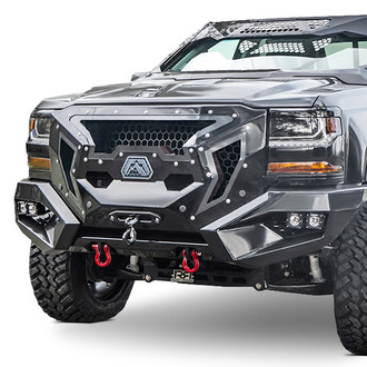Fab Fours® - Grumper Full Width Front Winch HD Bumper