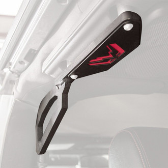 Fab Fours® - Black Rear Grab Handles