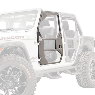 Fab Fours® - Black Front Full Tube Doors