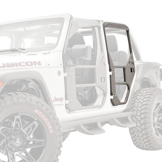 Fab Fours® - Black Rear Full Tube Doors