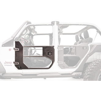 Fab Fours® - Black Front Half Tube Doors